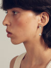 SALE E PEPE Sterling Silver/Gold Plated Kite Drop Earrings SEP-SP02E07-YIN Silver (SP02E07 SP02E08)